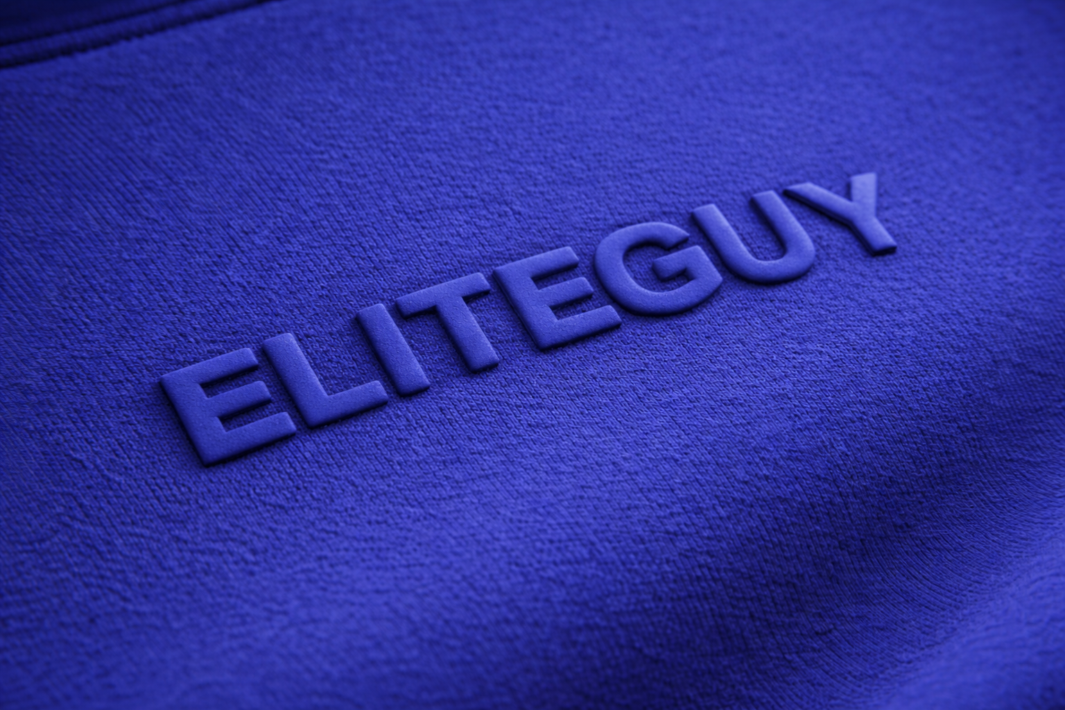 Elite Guy Premium Oversized Hoodie - Royal Blue