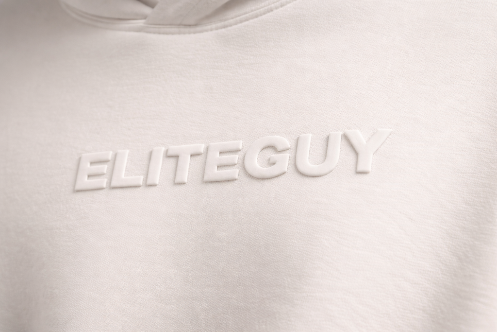 Elite Guy Premium Oversized Hoodie - Off White