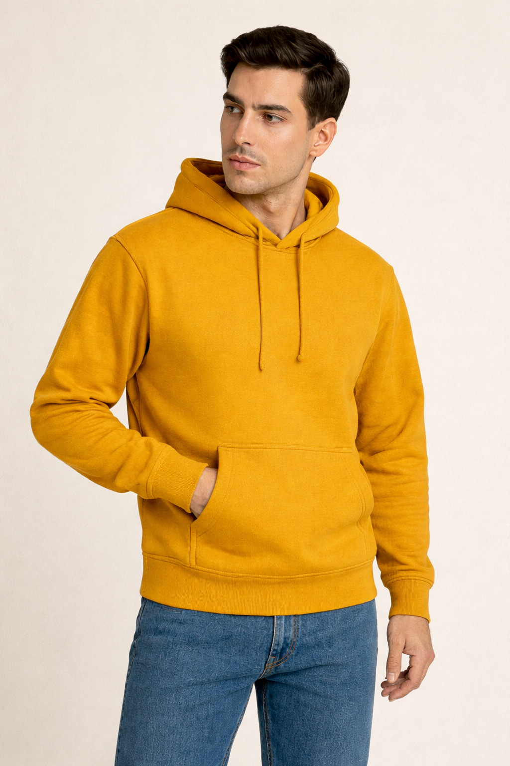 ELITE GUY Everyday Plain Hoodie – Black